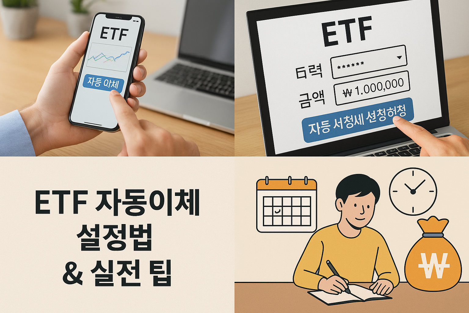 ETF 자동이체 설정법 & 실전 팁