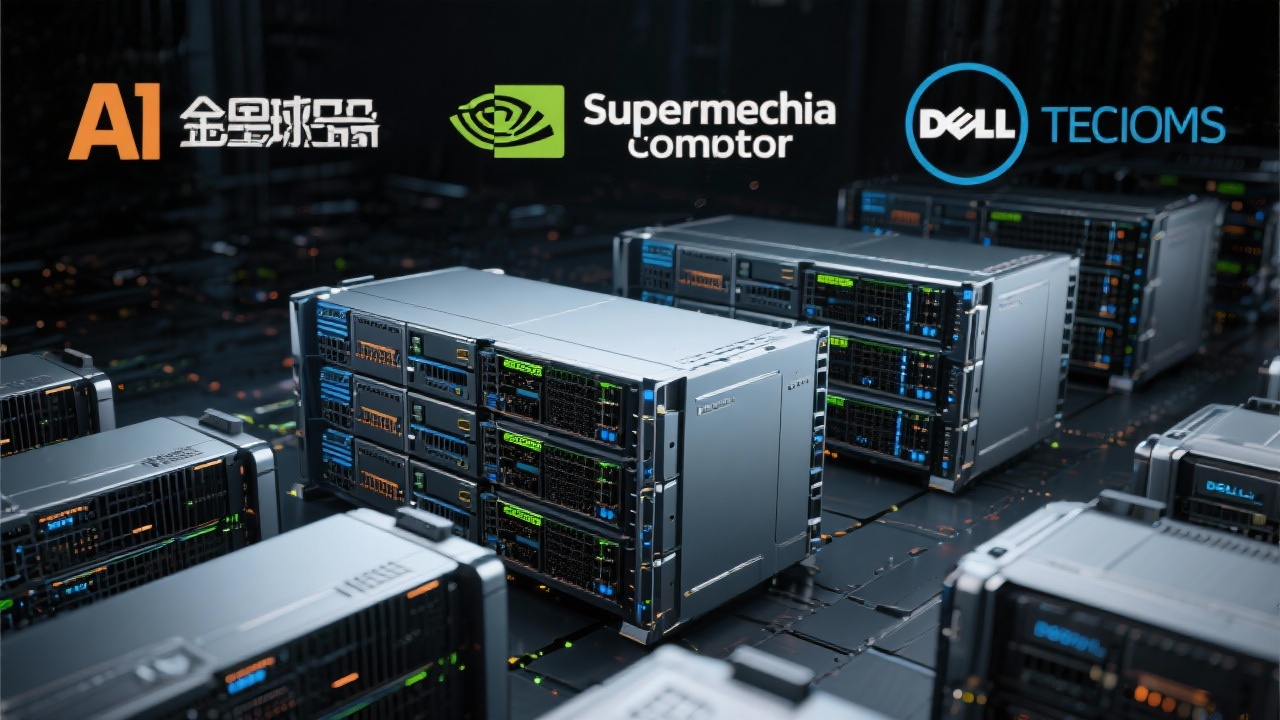 글로벌 AI 서버 시장 대장주 엔비디아, 슈퍼마이크로, 델 테크놀로지스 이미지