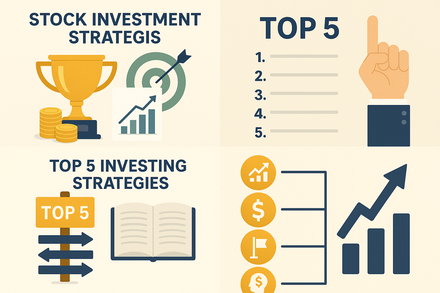 성공한 투자자들이 실천한 주식 투자 전략 TOP 5|직접 해보니 확실히 달라졌어요! 6 성공한 투자자들이 말하는 주식 투자 전략 TOP 5