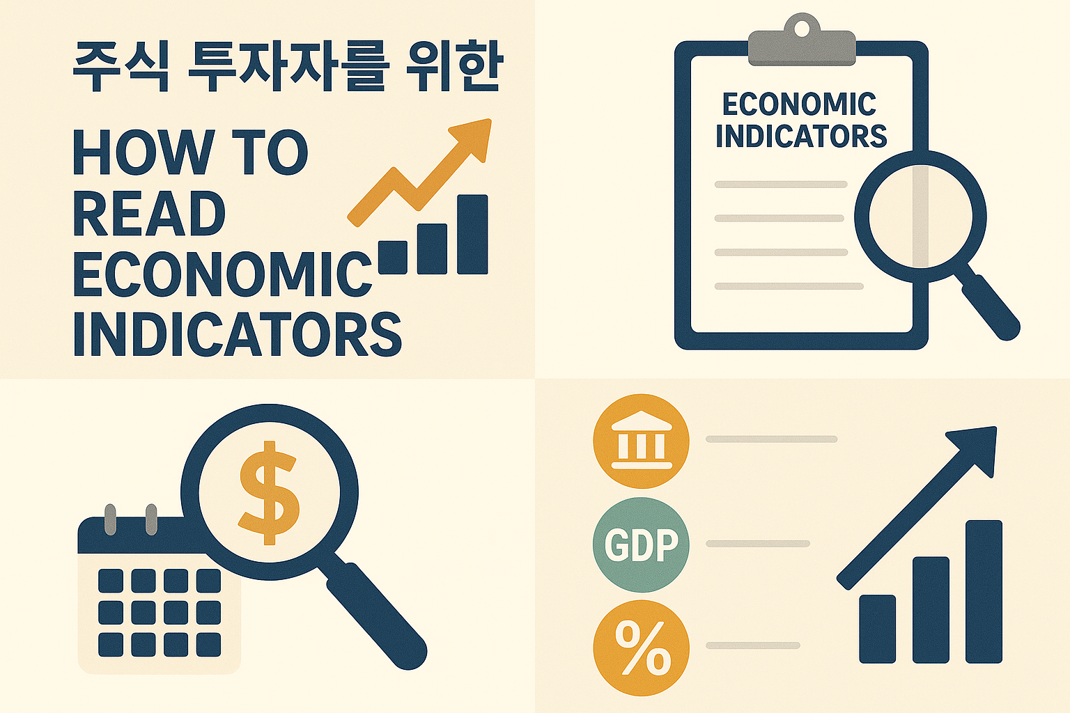 경제 지표 보는 법|주식 투자에 바로 활용하는 실전 해석법 5 주식 투자자를 위한 경제 지표 보는 법