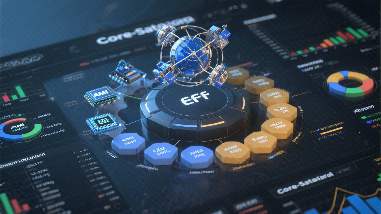 2025년 주식시장 전망과 초보자 투자 전략 총정리 9 코어-위성 전략으로 구성된 스마트 ETF 포트폴리오