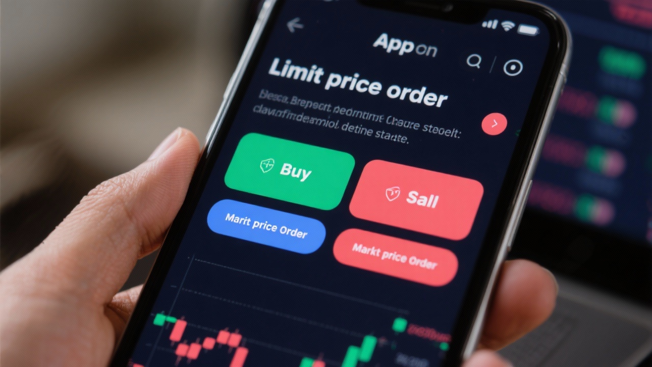 2025년 주식투자 팁 초보자를 위한 성공 첫 투자 전략 7 초보자가 이해하기 쉬운 지정가와 시장가 주문 방식을 보여주는 주식 거래 앱 화면