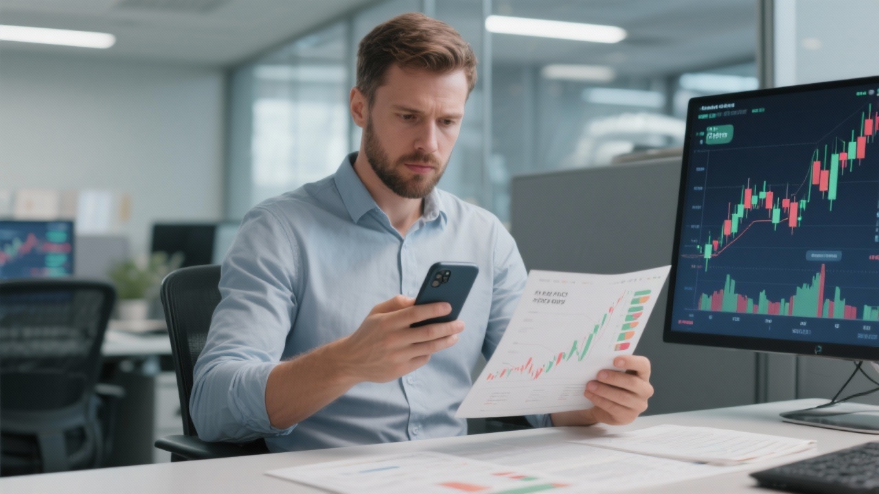 주식투자 FAQ 초보자를 위한 2025년 최신 가이드 8 주가 하락 시 침착하게 시장을 분석하며 패닉 셀링을 하지 않는 투자자